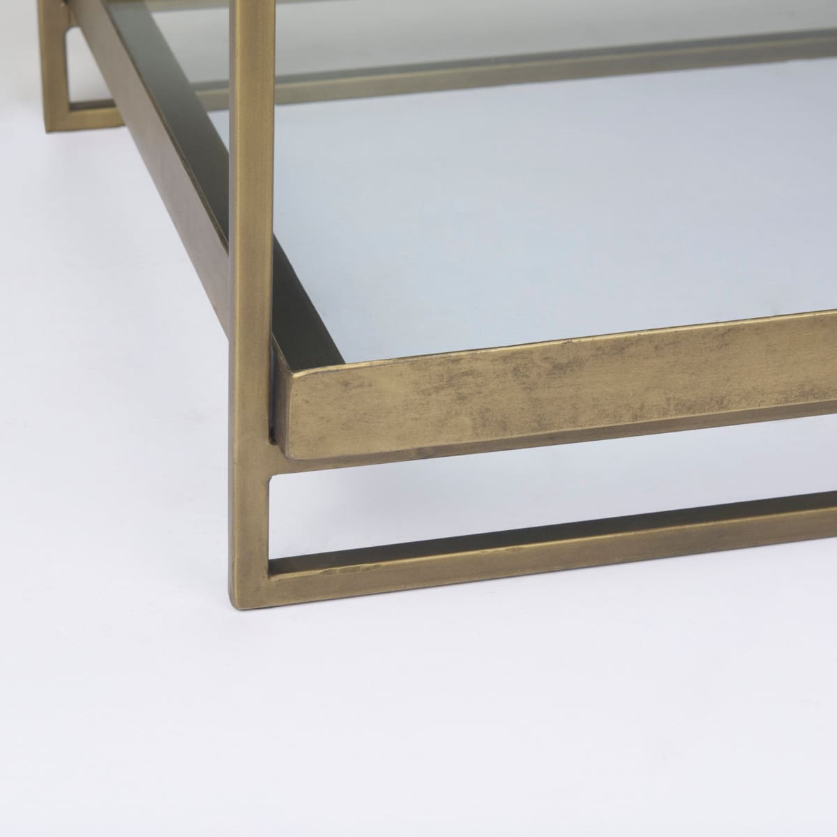 Trey Accent Table Gold Metal | Glass - accent-tables