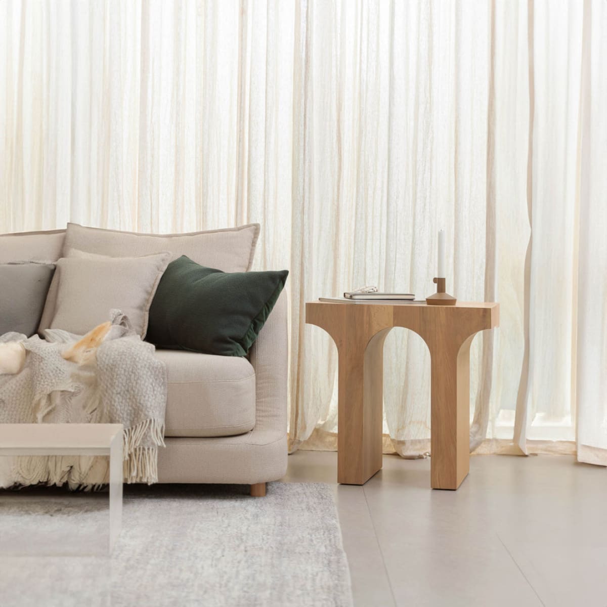 Umbrella Side Table - lh-import-side-tables