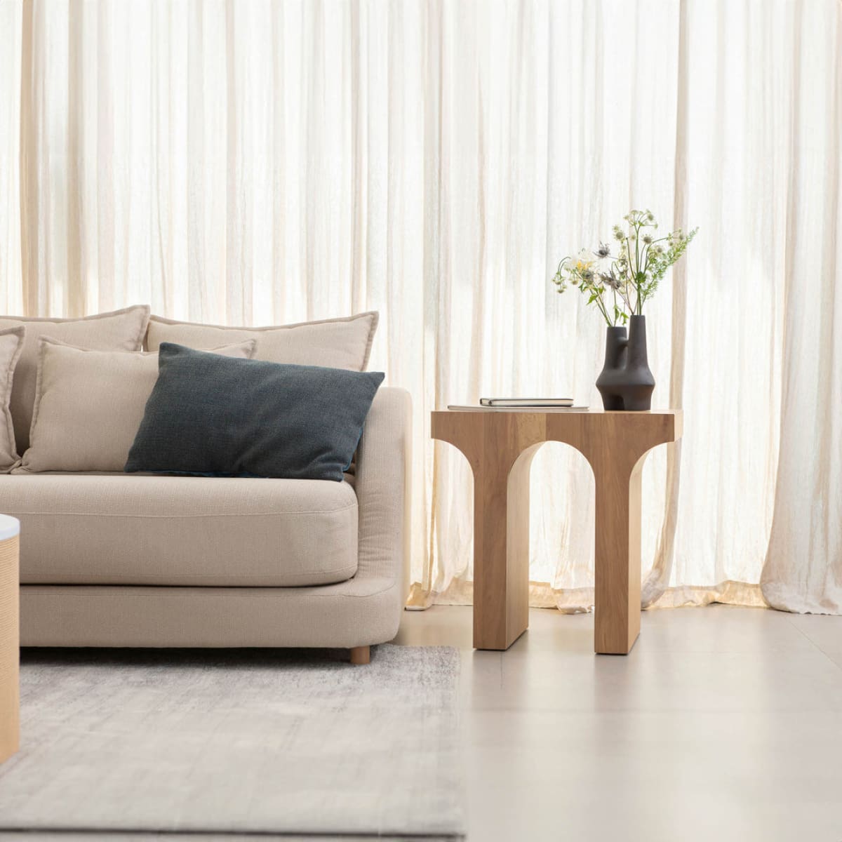 Umbrella Side Table - lh-import-side-tables