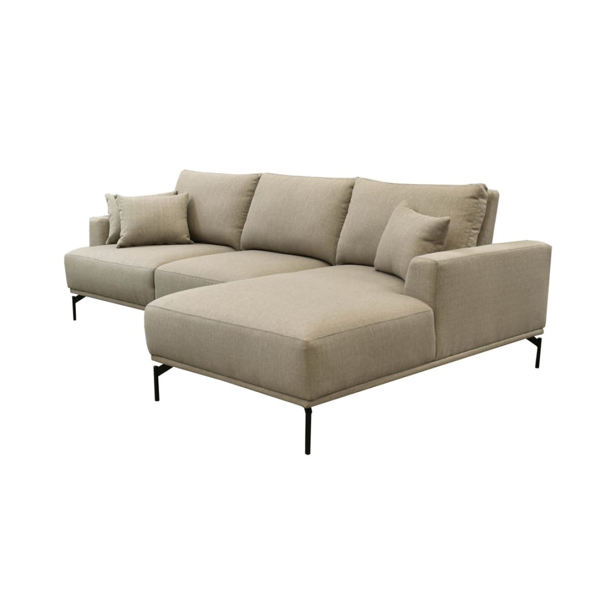 Valentino Adjustable Back Right Sectional - lh-import-sectionals