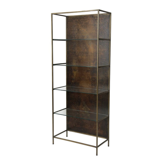 Venus Bookcase – Bronze - lh-import-shelving-storage