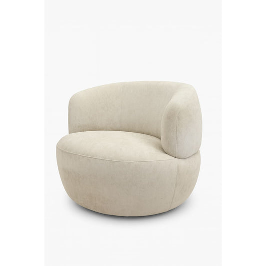 Wade Swivel Accent Chair-Cream - accent chair