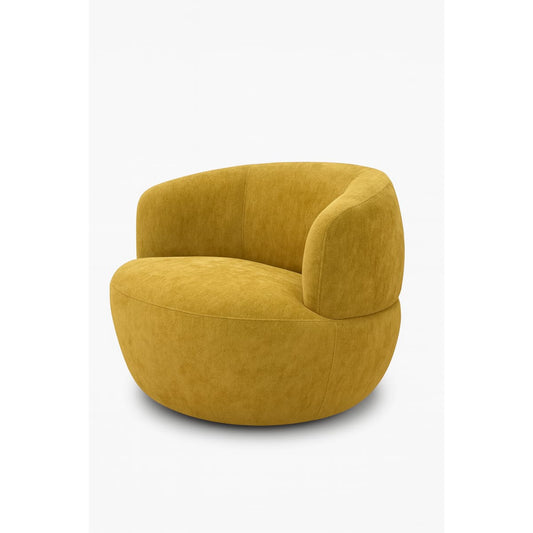 Wade swivel Accent Chair -Yellow - accent chair