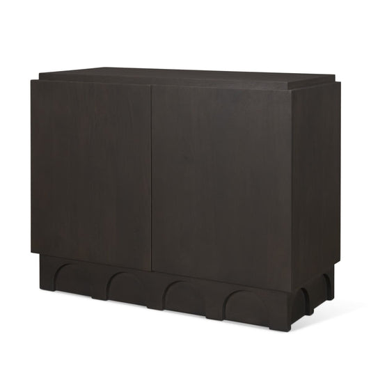 Wagner Accent Cabinet Dark Brown Wood - acc-chest-cabinets