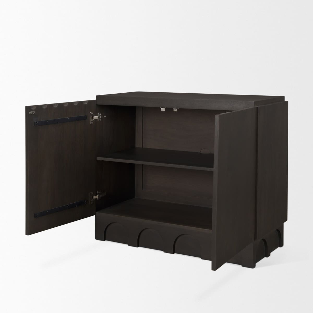 Wagner Accent Cabinet Dark Brown Wood - acc-chest-cabinets