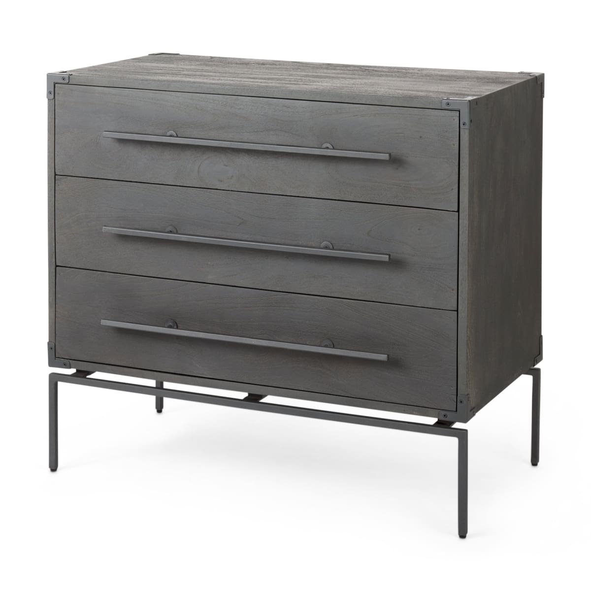 Ward Accent Cabinet Brown Wood - acc-chest-cabinets