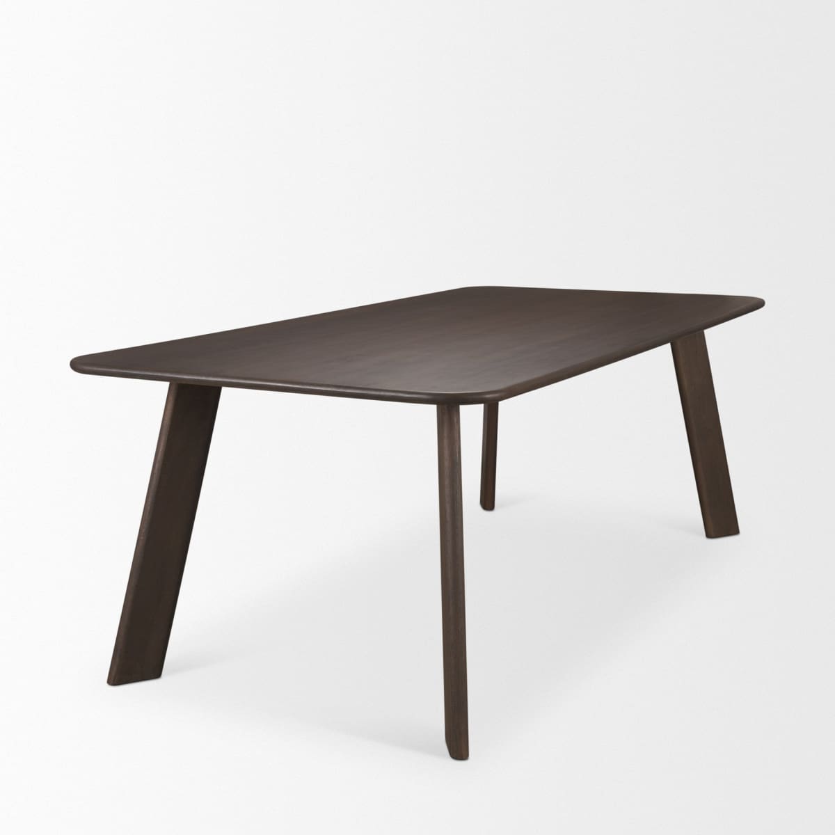 Welborn Dining Table Medium Dark Brown | 84’’ | Wood - dining-table