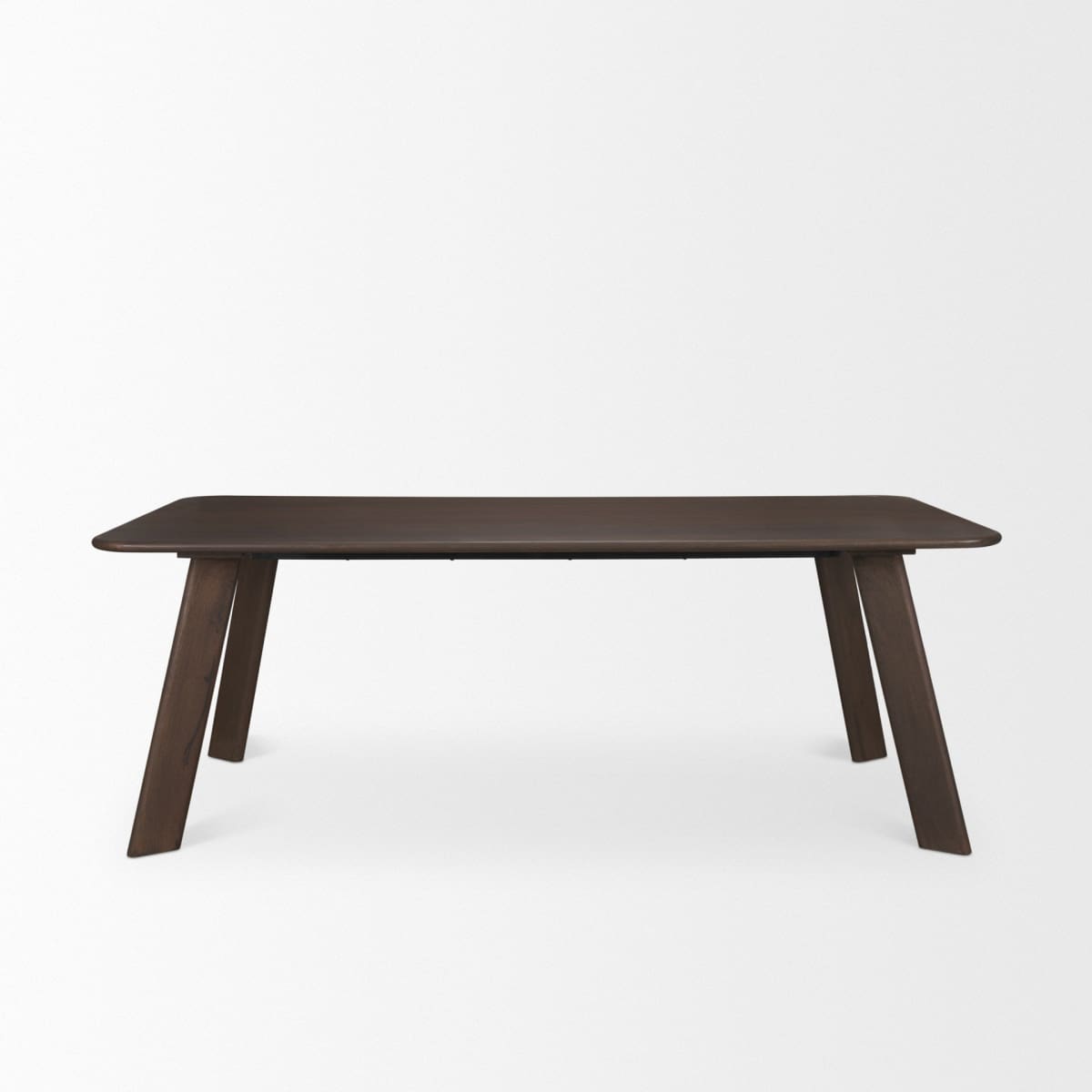 Welborn Dining Table Medium Dark Brown | 84’’ | Wood - dining-table