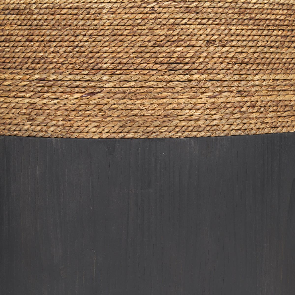 Wenopa Accent Table Black Wood | Jute - accent-tables