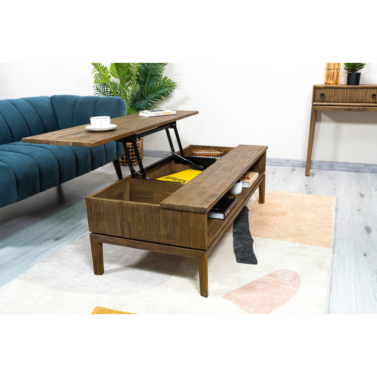 West Coffee Table W/ Lift Top - lh-import-coffee-tables