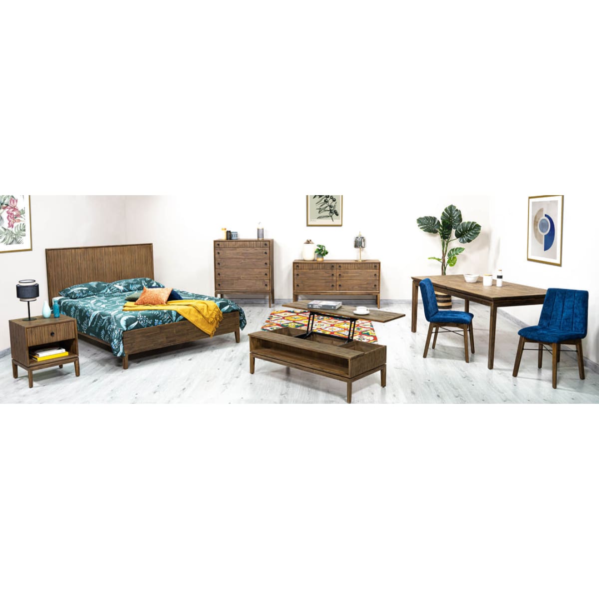 West Coffee Table W/ Lift Top - lh-import-coffee-tables