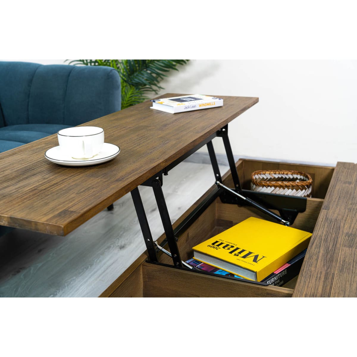 West Coffee Table W/ Lift Top - lh-import-coffee-tables