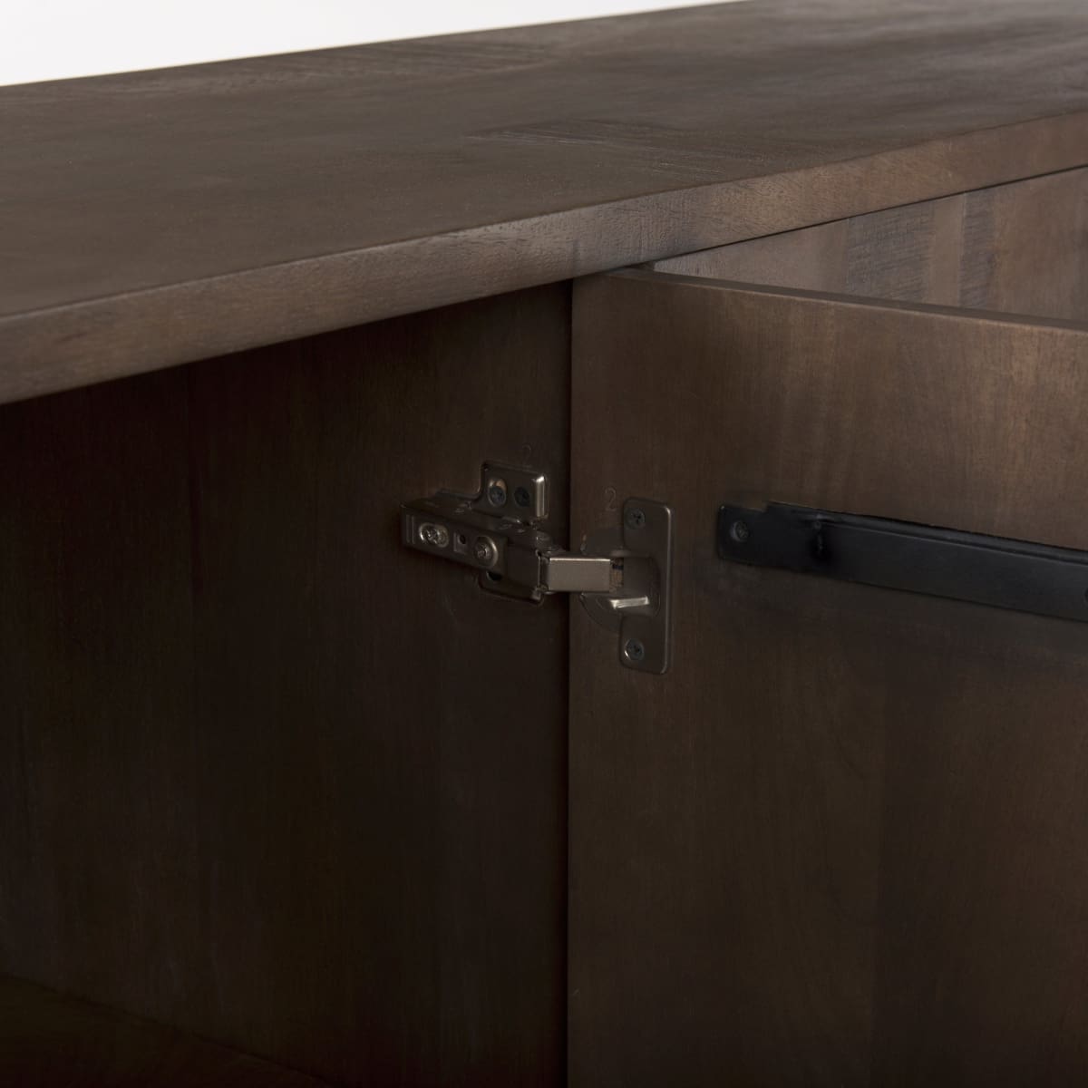 West Sideboard Medium Brown Wood - sideboards-and-buffets