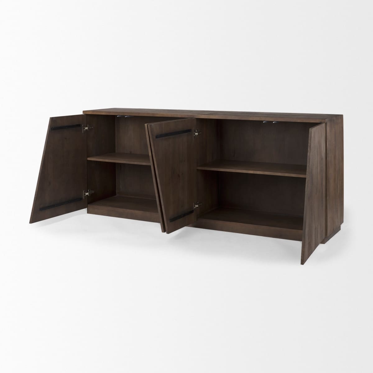 West Sideboard Medium Brown Wood - sideboards-and-buffets