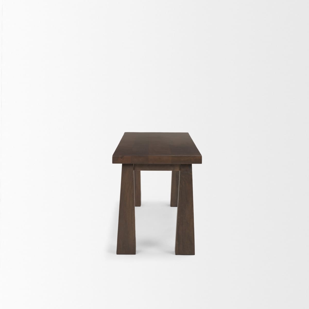 Wolcott Bench Dark Brown | Wood - benches