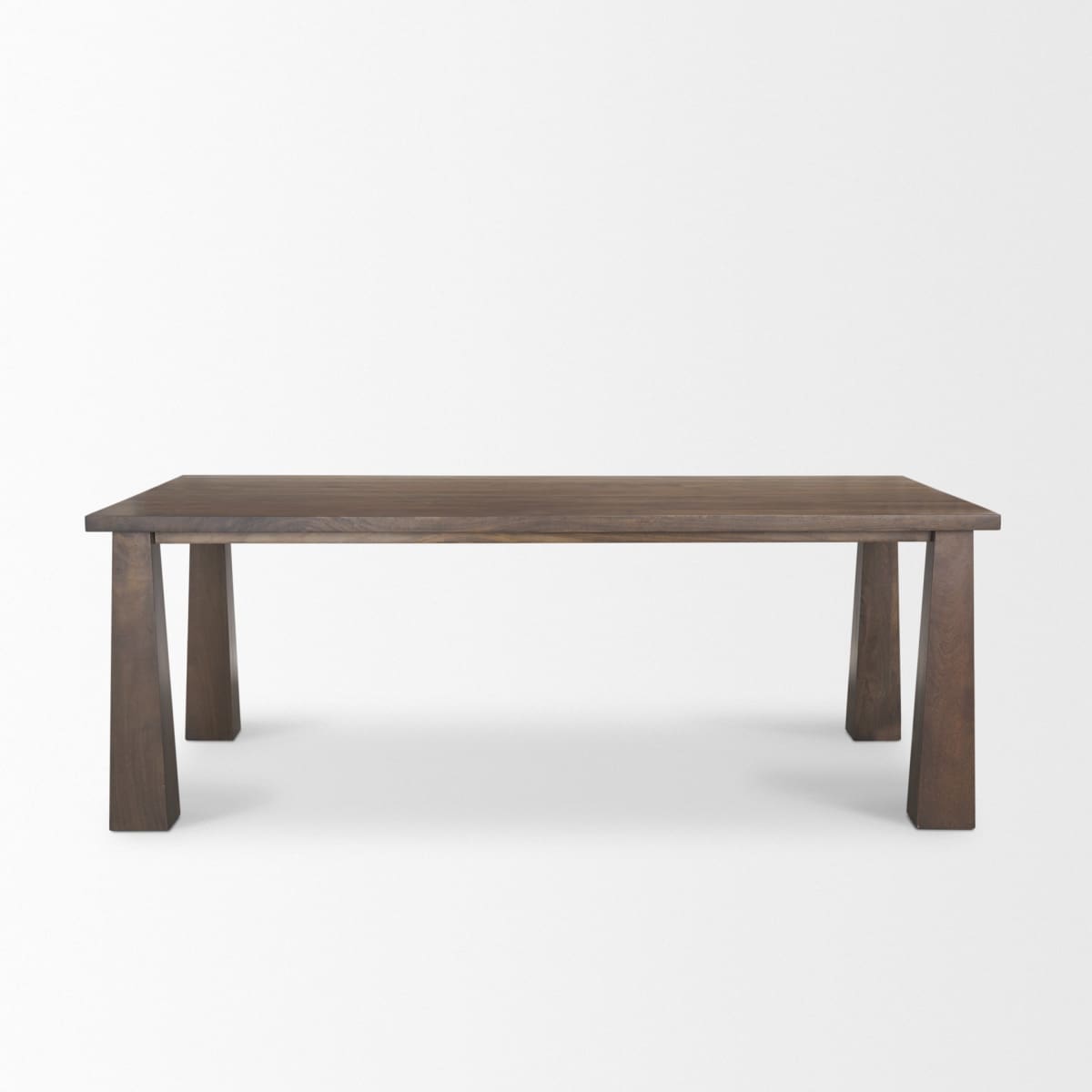 Wolcott Dining Table Dark Brown | Wood | 84’’ - dining-table