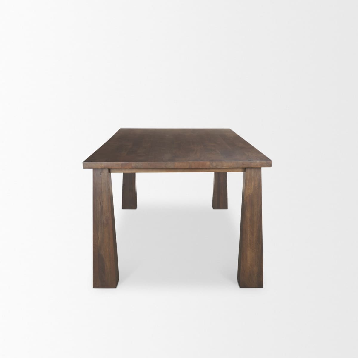 Wolcott Dining Table Dark Brown | Wood | 84’’ - dining-table