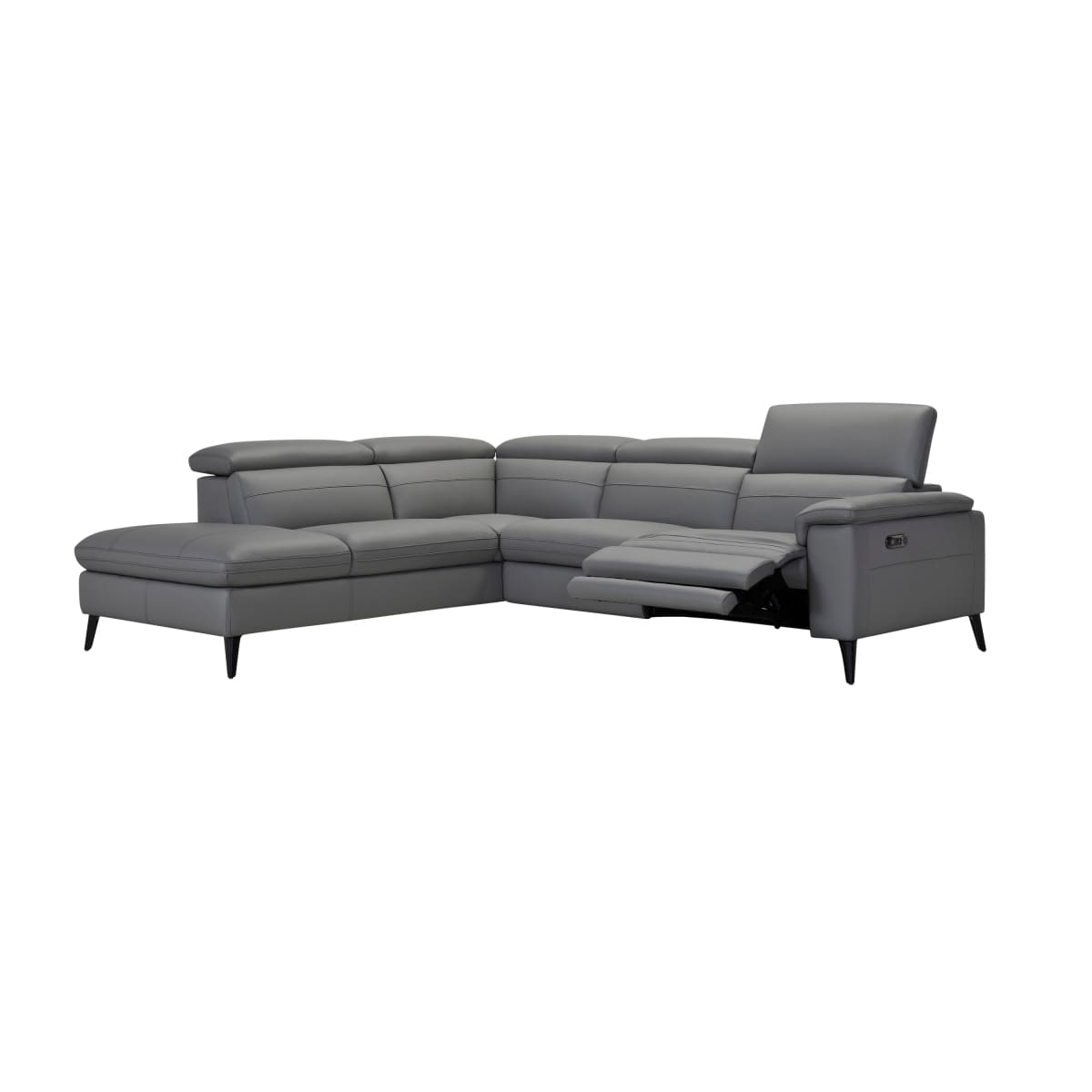 Wrangler Leather Sectional Left Hand Chaise - Sectional