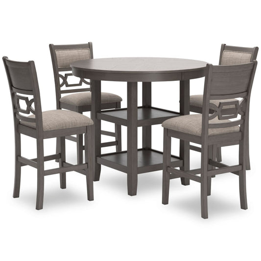 Wrenning 5pc Counter Table Set - DININGCOUNTERHEIGHT