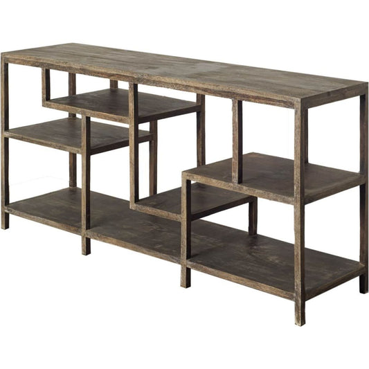 Wright Console Table Brown Wood - console-tables