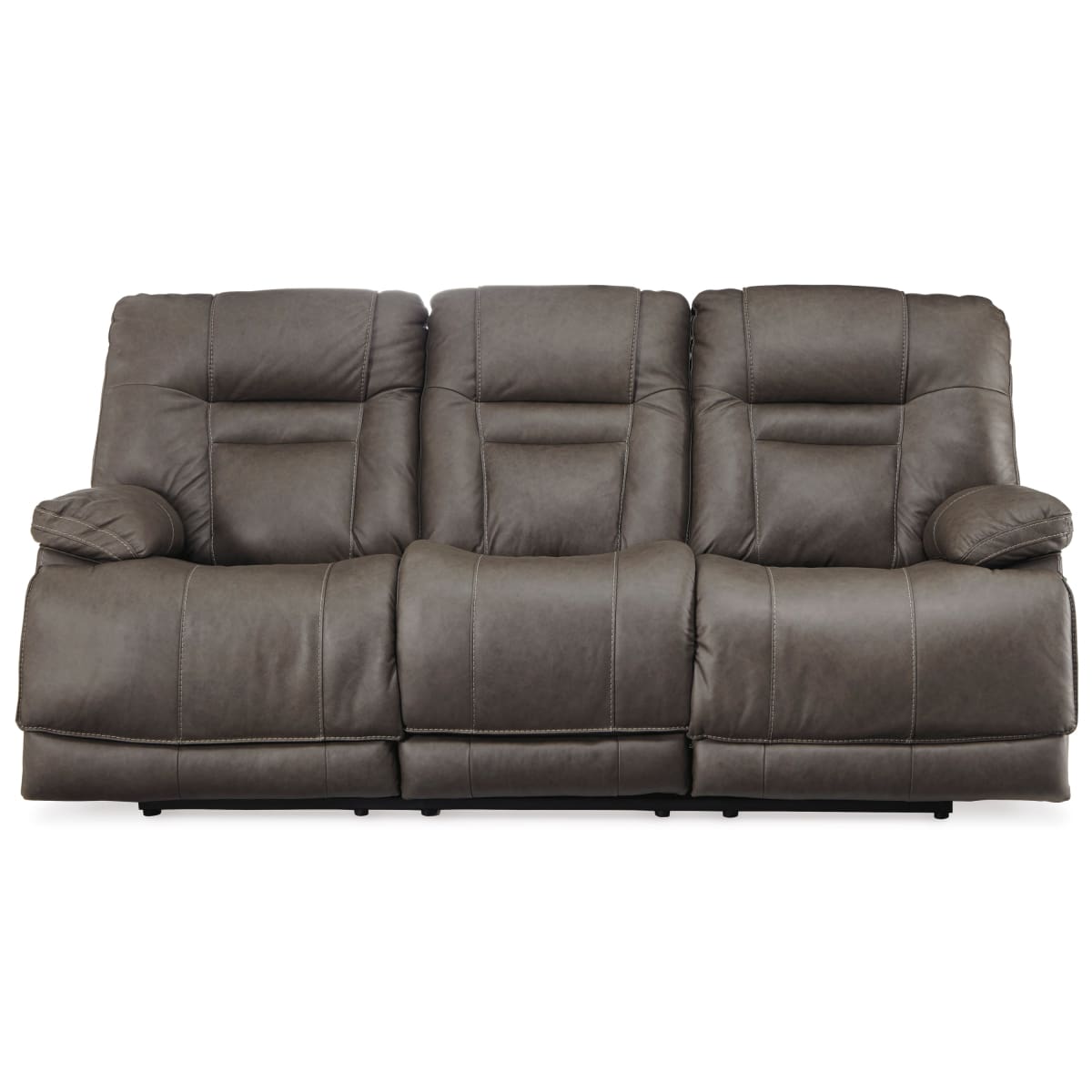 Wurstrow Smoke Power Reclining Sofa - Sofa