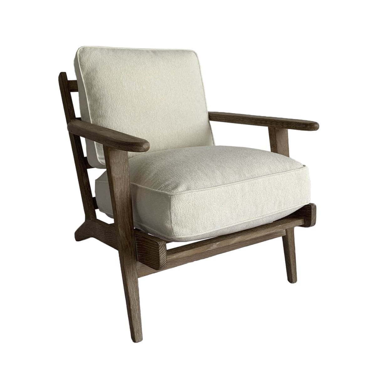 Yale Arm Chair - Performance White - lh-import-accent-club-chairs