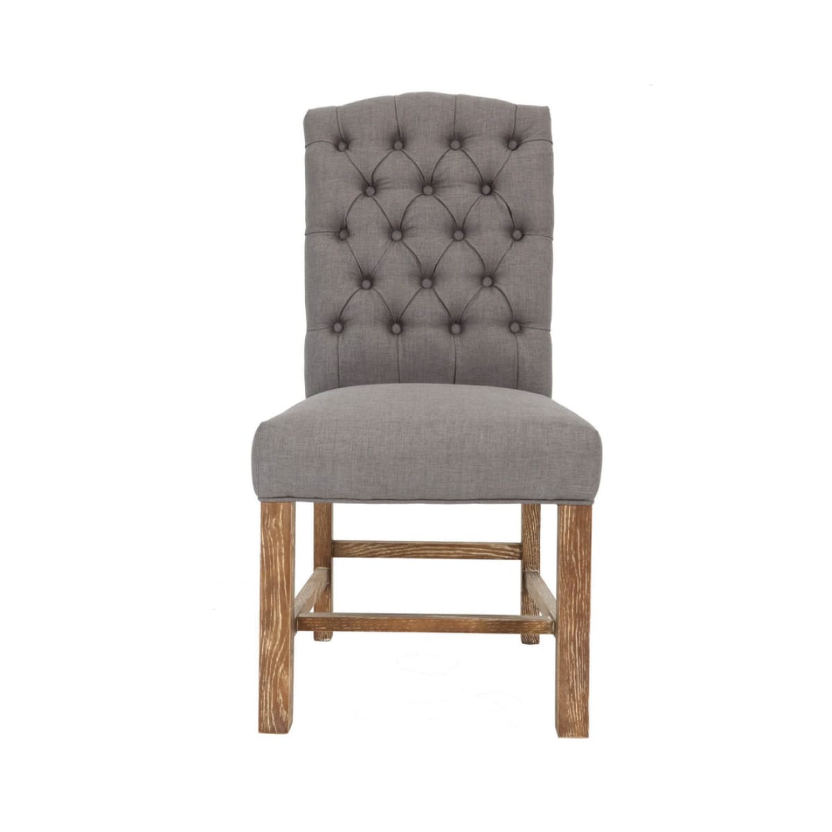 York Dining Chair - Charcoal Grey & Natural Legs - lh-import-dining-chairs