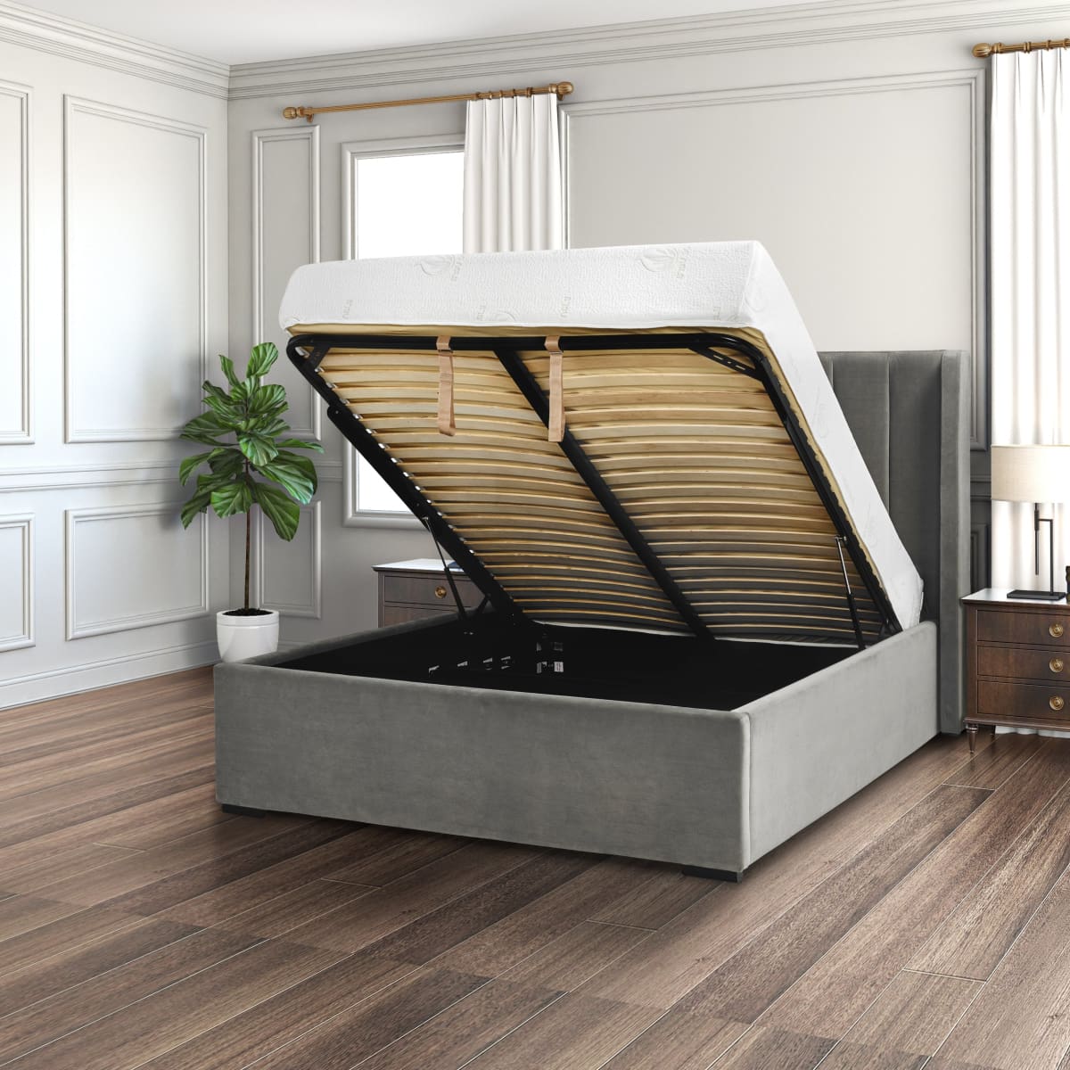 Aava Storage Bed - bed