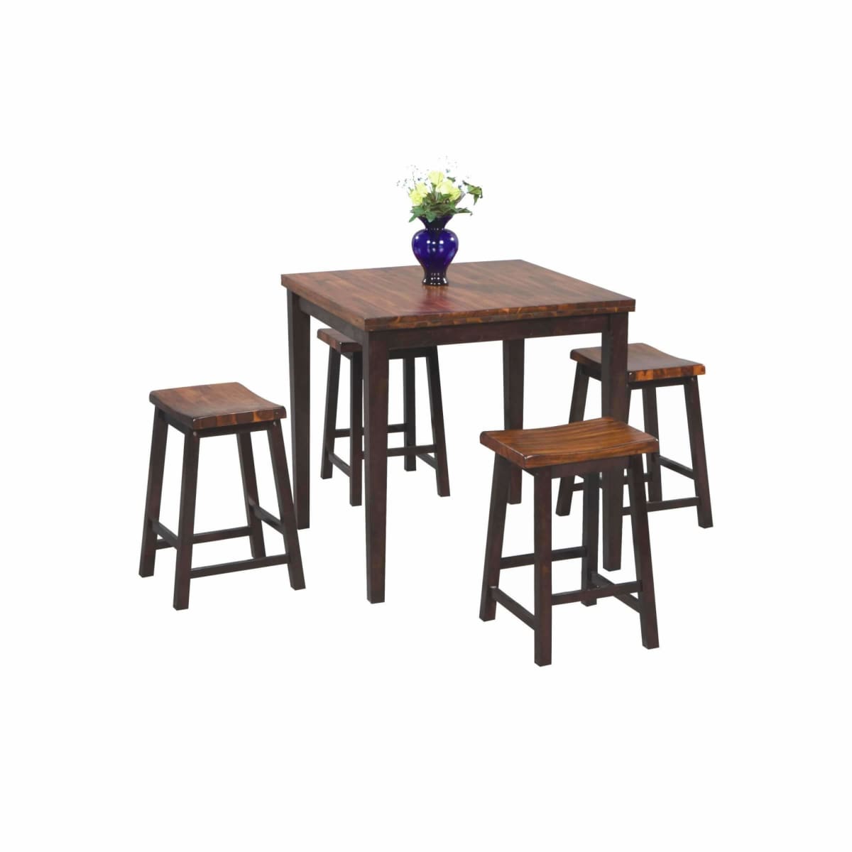 Acacia 5-PC Tall Table Set - DININGCOUNTERHEIGHT
