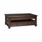 Barilanni Coffee Table with Lift Top - COFFEE TABLE