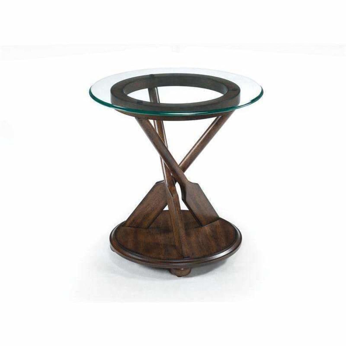 Beaufort Round End Table - END TABLE/SIDE TABLE
