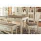 Bolanburg Dining Room Table With 6 Chairs - DININGCOUNTERHEIGHT