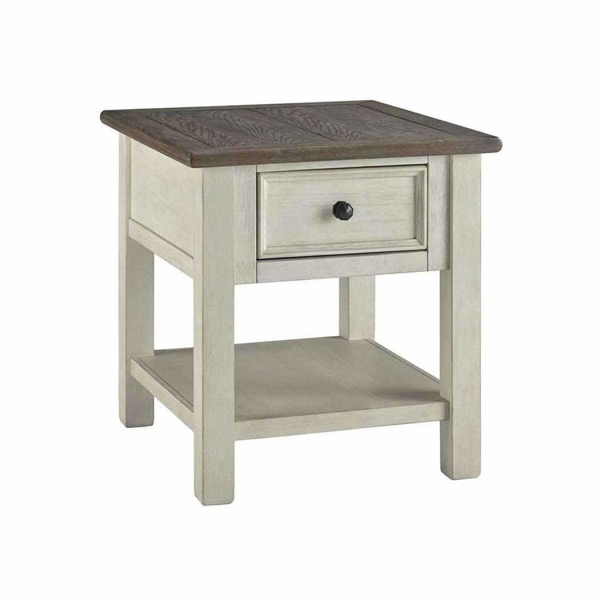 Bolanburg Two-Tone Rectangular End Table - END TABLE/SIDE TABLE