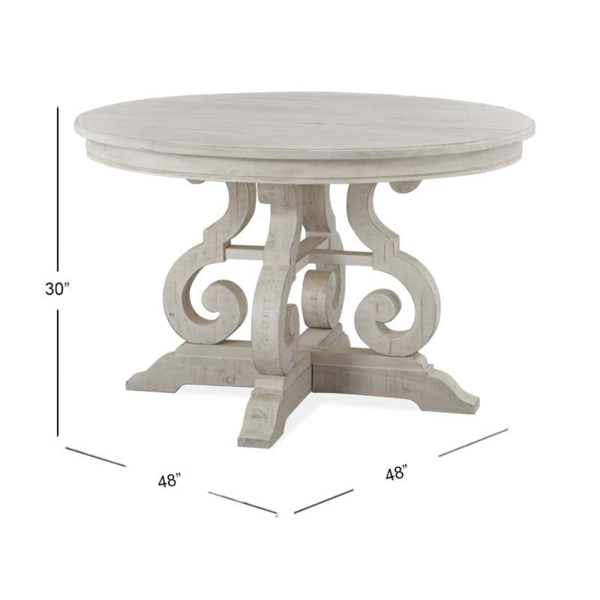 Bronwyn 48 Round Dining Table - DININGCOUNTERHEIGHT