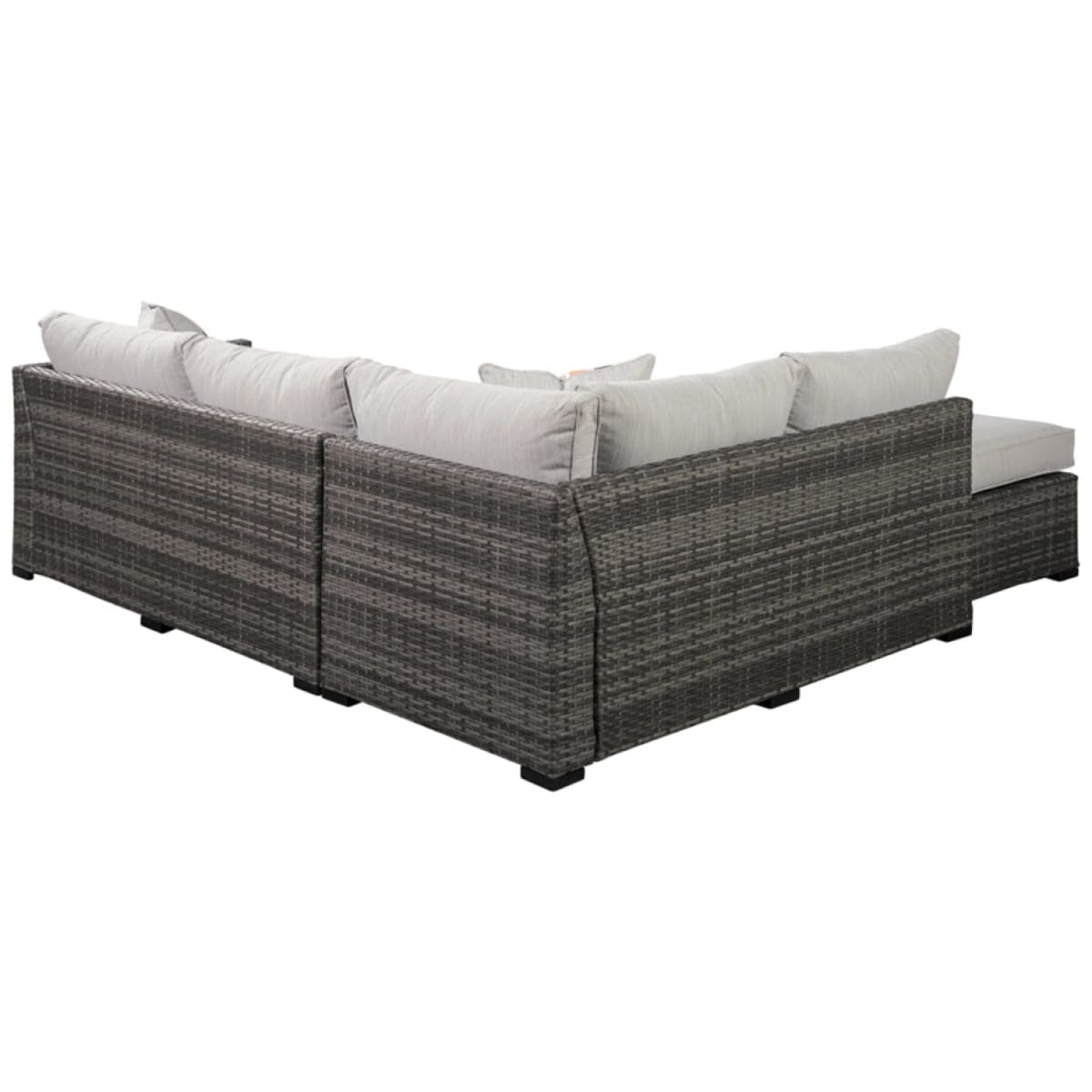 Cherry Point 4-piece Outdoor Sectional Set - 90 W x 85.5 D x 31.5 H - Outdoor Sofa