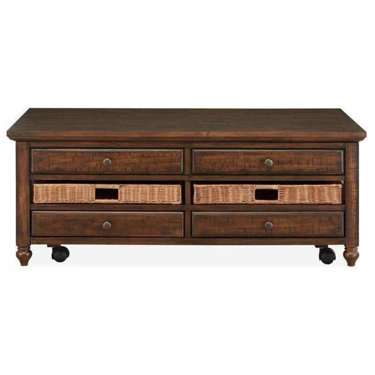 Cottage Lane Rectangular Lift Top Cocktail Table - COFFEE TABLE