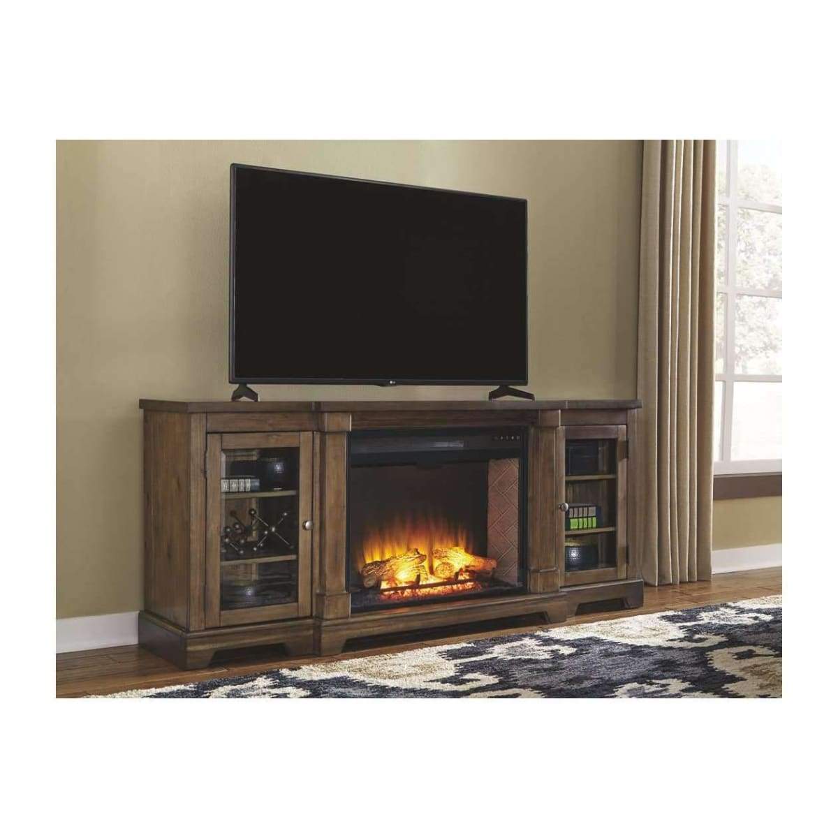 Flynnter 75 TV Stand - ENTERTAINMENT CONSOLE