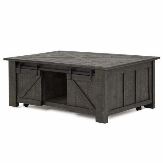 Garrett Rectangular Lift Top Cocktail Table w/Casters - COFFEE TABLE