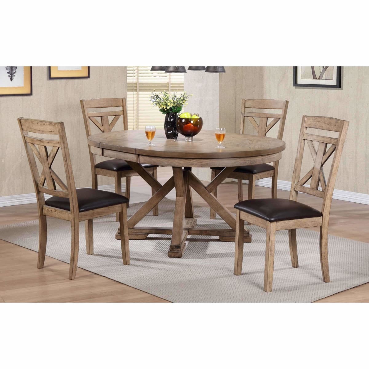 Grandview X-Back Side Chair - dining chairs