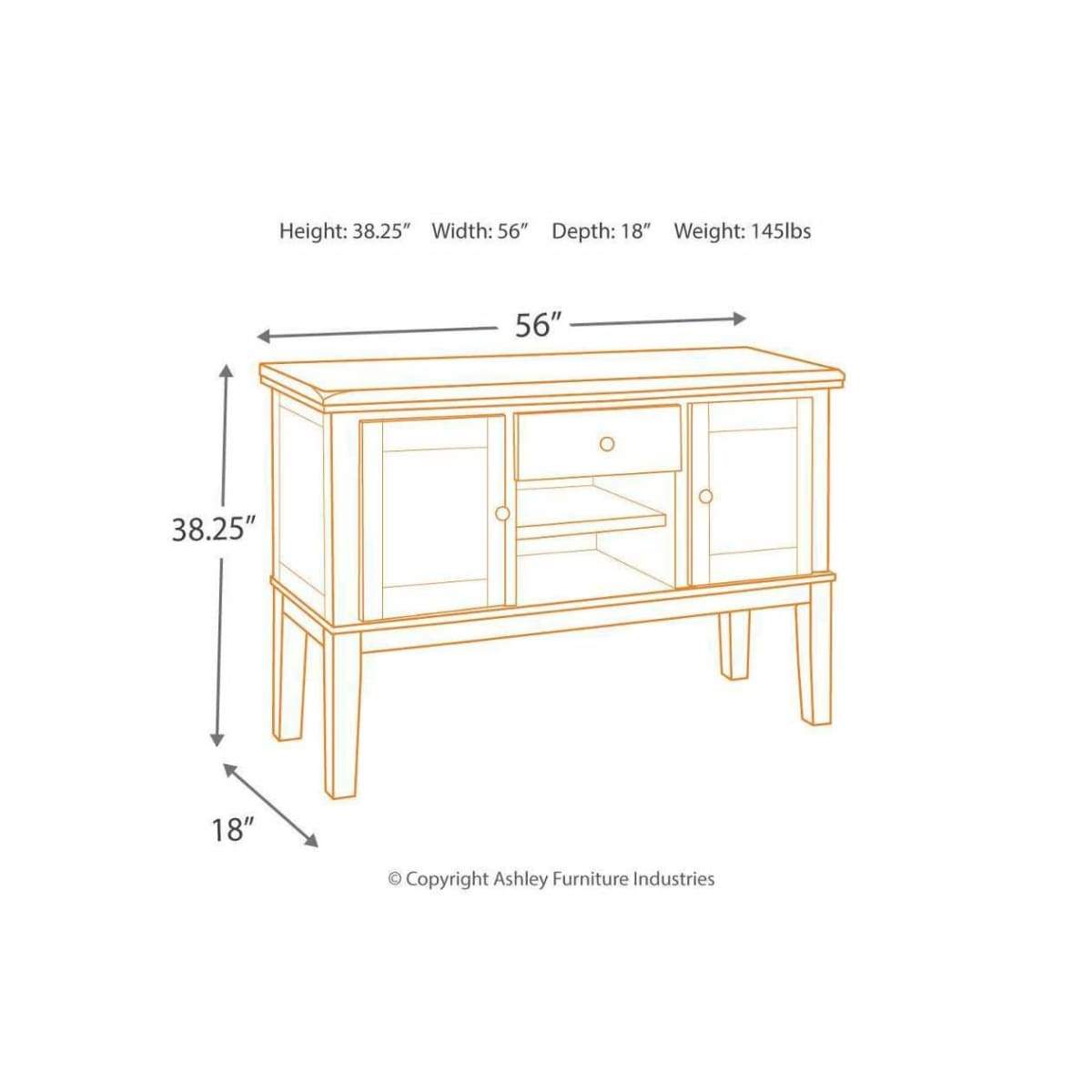 Haddigan Dining Room Server - Side Board