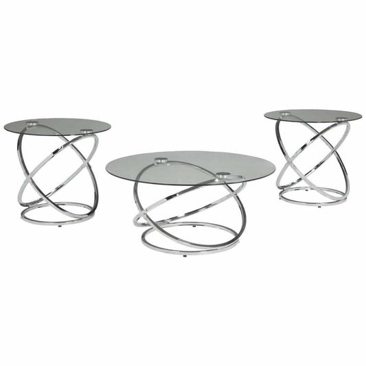 Hollynyx Coffee Table (Set of 3) - COFFEE TABLE