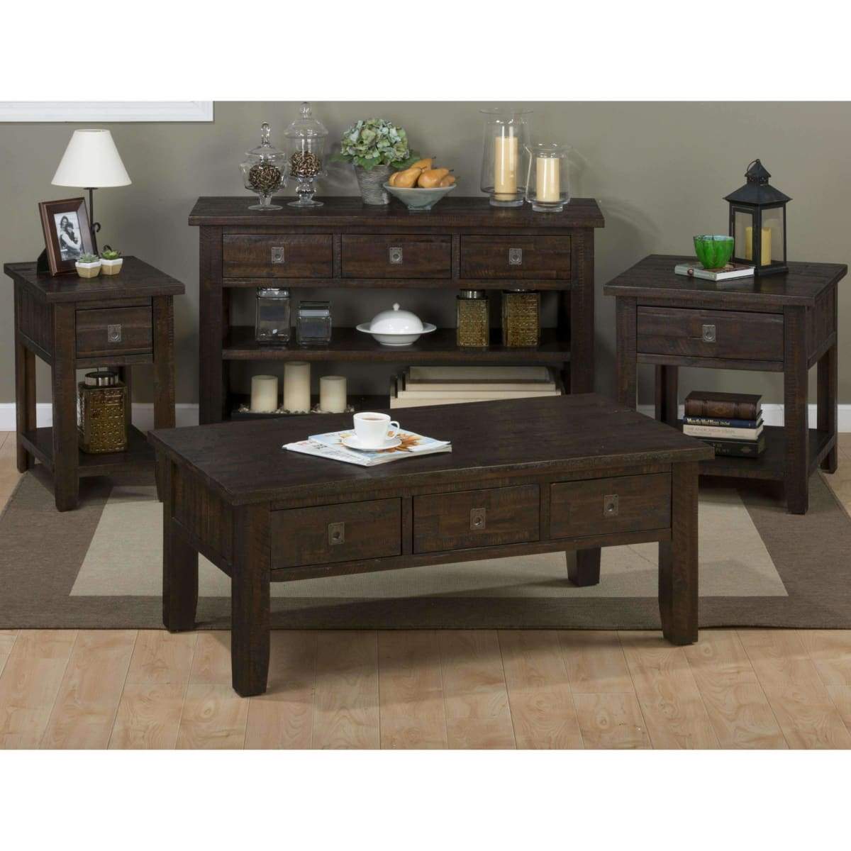 Kona Grove Square End Table - END TABLE/SIDE TABLE
