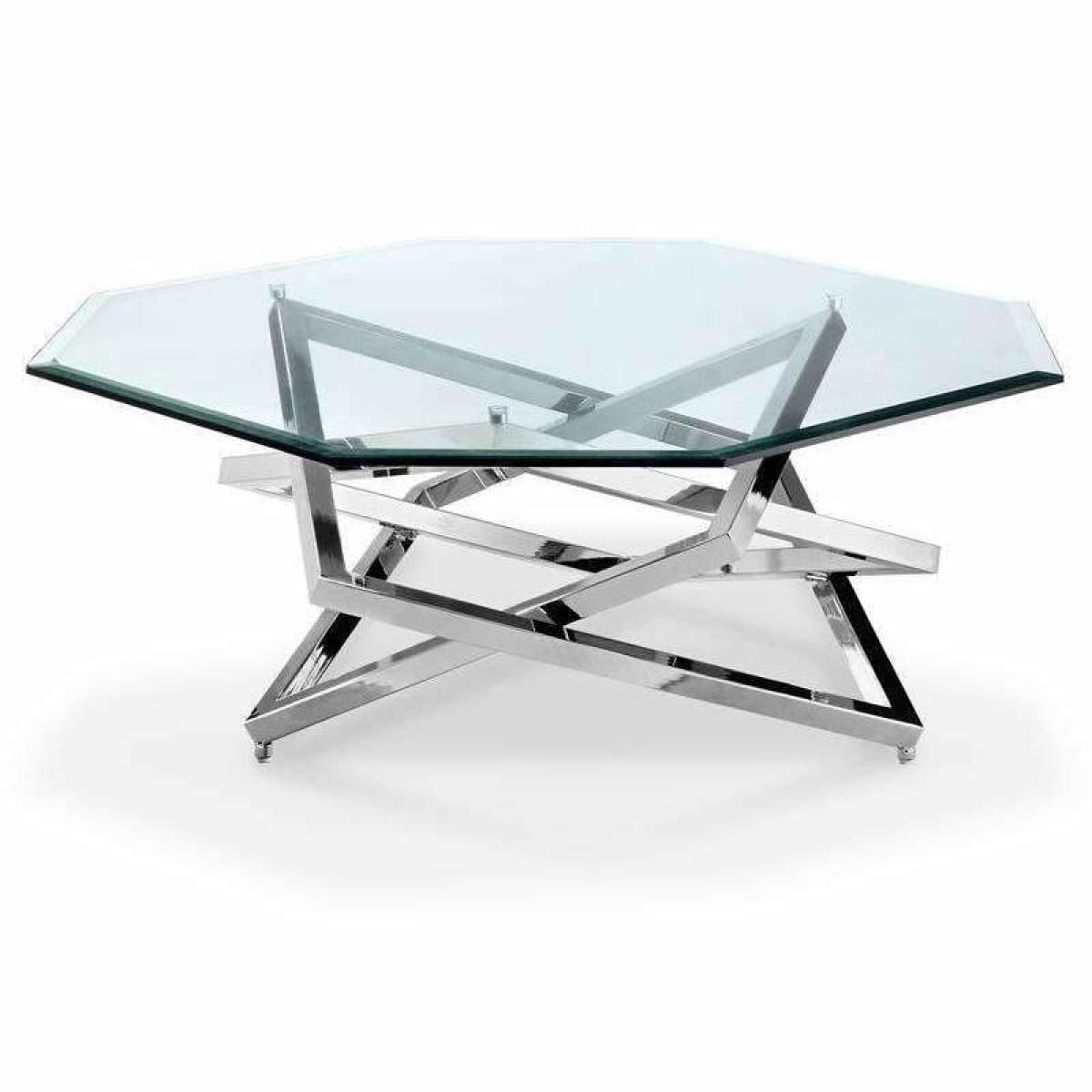 Lenox Square Octagonal cocktail Table - COFFEE TABLE