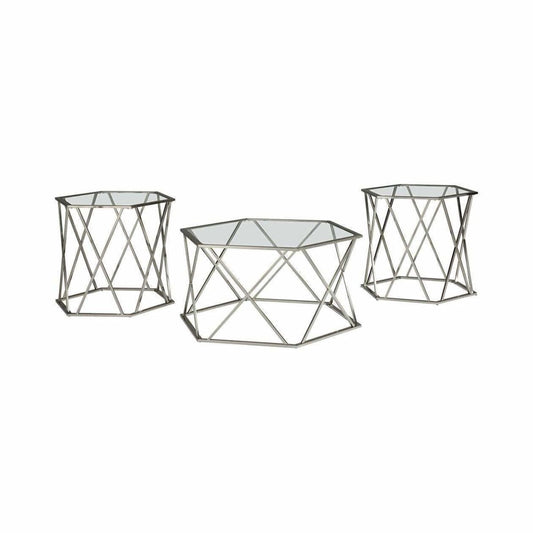 Madanere 3pc Coffee Table Set - COFFEE TABLE