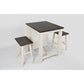 Madison County 3pc Counter Height Table Set - 36X30 - DININGCOUNTERHEIGHT