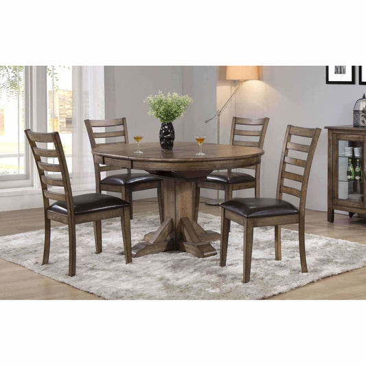 Newport 57 Pedestal Table - DININGCOUNTERHEIGHT