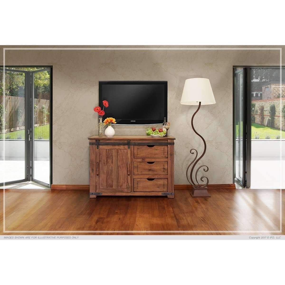 866 Parota 50 Tv Stand - ENTERTAINMENT CONSOLE