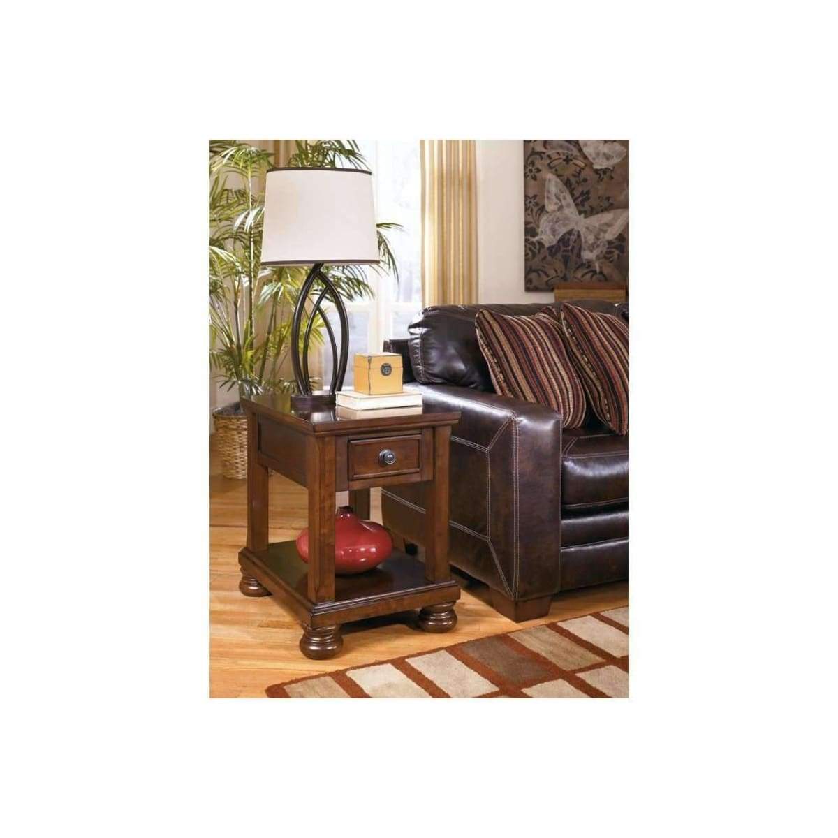 Porter Chair Side End Table - END TABLE/SIDE TABLE