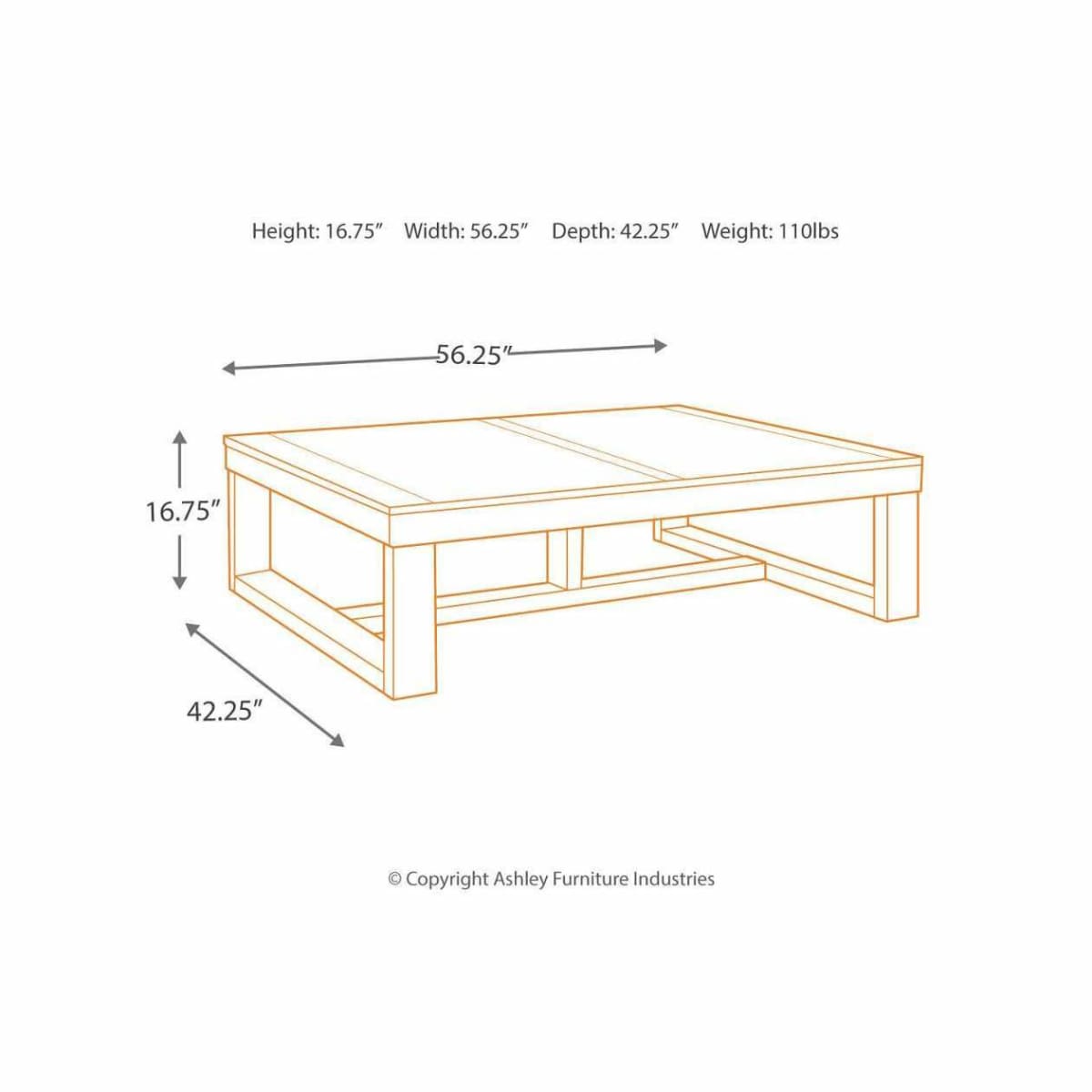 Watson Coffee Table - COFFEE TABLE