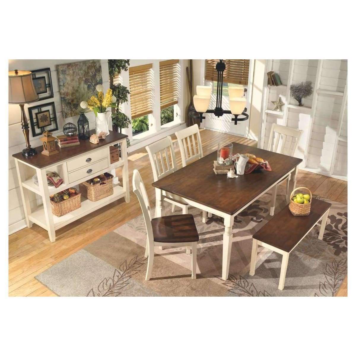 Whitesburg Dining Room Table Set - DININGCOUNTERHEIGHT